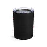 LOCAL - Trinidad and Tobago Tumbler (Black 10 oz) - Trini Jungle Juice Store