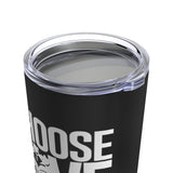 Choose LOVE and SOCA Tumbler (Black 20 oz) - Trini Jungle Juice Store