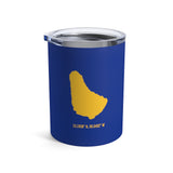 LOCAL - Barbados Tumbler (Blue 10 oz) - Trini Jungle Juice Store
