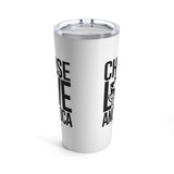 Choose LOVE and SOCA Tumbler (White 20 oz) - Trini Jungle Juice Store