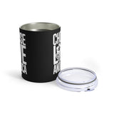 Choose LOVE and SOCA Tumbler (Black 10 oz) - Trini Jungle Juice Store