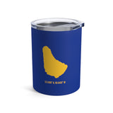 LOCAL - Barbados Tumbler (Blue 10 oz) - Trini Jungle Juice Store