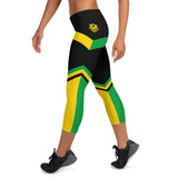 LOCAL - Jamaica Abstract Women's Capri Leggings