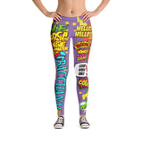 Soca Gives Me Power - Leggings pour femmes (violet)