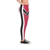 Drapeau de l'île - Trinité-et-Tobago Résumé Leggings pour femmes