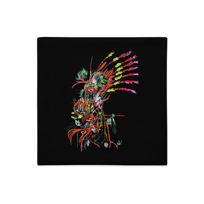 Traditional Mas Characters - Fancy Indian / Red Indian Pillow Case