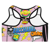 Soca Gives Me Power - Women's Sports Bra (Pink)