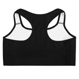 Choisissez LOVE and SOCA - Soutien-gorge de sport Soca pour femmes (Noir)