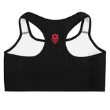 LOCAL - Soutien-gorge de sport pour femmes de Trinité-et-Tobago (Noir)