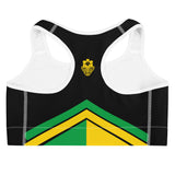 LOCAL - Soutien-gorge de sport Jamaica Abstract pour femmes