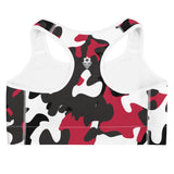 LOCAL - Soutien-gorge de sport camouflage Trinité-et-Tobago pour femmes