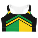 LOCAL - Soutien-gorge de sport Jamaica Abstract pour femmes