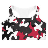 LOCAL - Soutien-gorge de sport camouflage Trinité-et-Tobago pour femmes