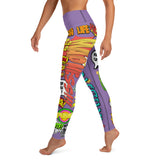 Soca Gives Me Power - Leggings de yoga pour femmes (violet)