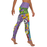 Soca Gives Me Power - Leggings de yoga pour femmes (violet)