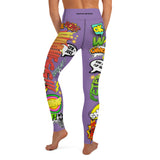 Soca Gives Me Power - Leggings de yoga pour femmes (violet)