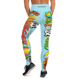 Soca Gives Me Power - Legging de yoga pour femme (Bleu)