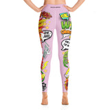 Soca Gives Me Power - Women's Yoga Leggings (Pink)
