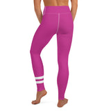 Choisissez LOVE et SOCA - Leggings de yoga pour femmes (rose)