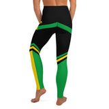 LOCAL - Jamaica Abstract Women's Yoga Leggings