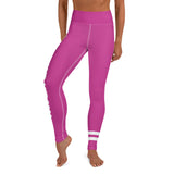 Choisissez LOVE et SOCA - Leggings de yoga pour femmes (rose)