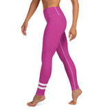 Choisissez LOVE et SOCA - Leggings de yoga pour femmes (rose)