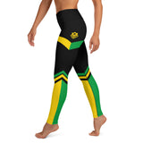 LOCAL - Jamaica Abstract Women's Yoga Leggings