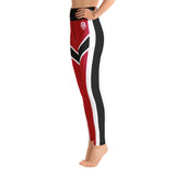 Drapeau de l'île - Leggings de yoga abstraits pour femmes de Trinité-et-Tobago