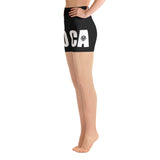 Choisissez LOVE et SOCA - Short de yoga Soca (Noir)