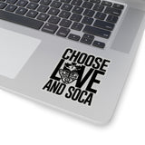 Choose LOVE and SOCA Sticker - Trini Jungle Juice Store