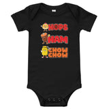 Christmas - Hops, Ham and Chow Chow Baby One Piece