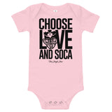 Choisissez LOVE et SOCA - Body bébé