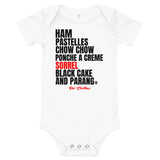 Taste of the Caribbean - Trini Christmas Baby One Piece