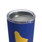 LOCAL - Barbados Tumbler (Blue 10 oz) - Trini Jungle Juice Store