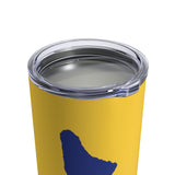 LOCAL - Barbados Tumbler (Yellow 10 oz) - Trini Jungle Juice Store