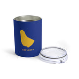 LOCAL - Barbados Tumbler (Blue 10 oz) - Trini Jungle Juice Store