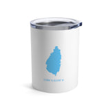 LOCAL - St. Lucia Tumbler (White 10 oz) - Trini Jungle Juice Store