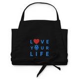 Caribbean Rich - Tablier brodé Love Your Life