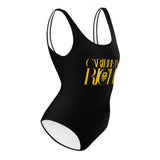 Caribbean Rich - Maillot de bain une pièce (imprimé doré)