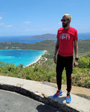 Caraïbes riches - T-shirt ajusté premium pour hommes