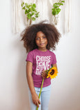 Choose LOVE and SOCA - Youth T-Shirt (White Print) - Trini Jungle Juice Store