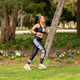 Choisissez LOVE et SOCA - Leggings pour femmes (Noir)