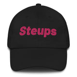Dictons des Caraïbes – Chapeau de papa Steups (logo rose 3D Puff)