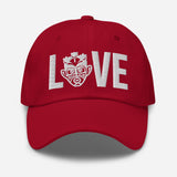 Choose LOVE and SOCA - LOVE Dad Hat (3D Puff Logo) - Trini Jungle Juice Store