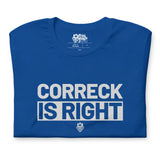 Dictons des Caraïbes - Correck a raison T-shirt unisexe