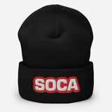 Never Underestimate Soca Cuffed Beanie