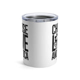 Choose LOVE and SOCA Tumbler (White 10 oz) - Trini Jungle Juice Store