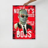 Nobody's Boss - Dr. Eric Williams Poster