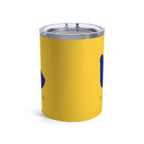 LOCAL - Barbados Tumbler (Yellow 10 oz) - Trini Jungle Juice Store