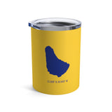 LOCAL - Barbados Tumbler (Yellow 10 oz) - Trini Jungle Juice Store